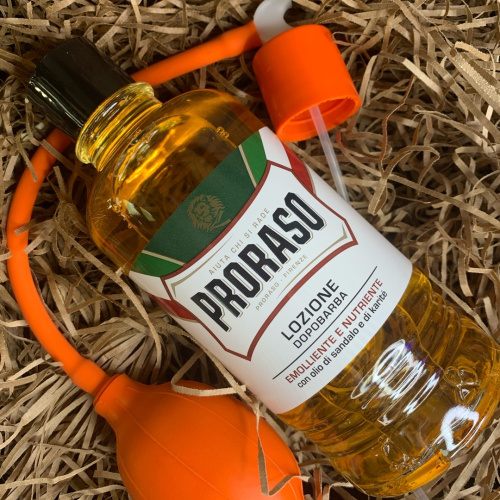 Лосьон после бритья Proraso Red After Shave Lotion с сандалом и маслом ши, 400 мл фото 2