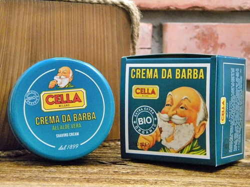 Крем для бритья Cella Shaving Cream с алоэ вера, 150 мл фото 3