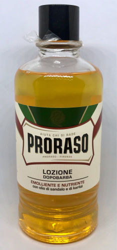 Лосьон после бритья Proraso Red After Shave Lotion с сандалом и маслом ши, 400 мл фото 6