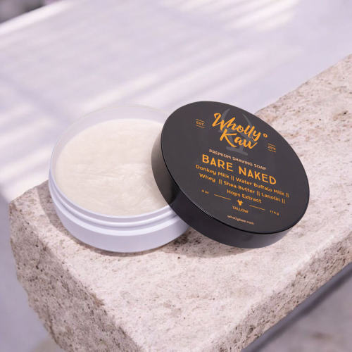 Мыло для бритья Wholly Kaw Bare Naked Shaving Soap, 114 гр. фото 2