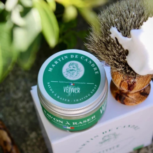 Мыло для бритья Martin de Candre Vetyver Shaving Soap, 50 гр. фото 2