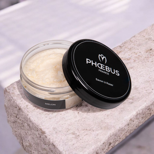 Мыло для бритья Le Pere Lucien Phoebus Melon Shaving Soap, 150 гр фото 2