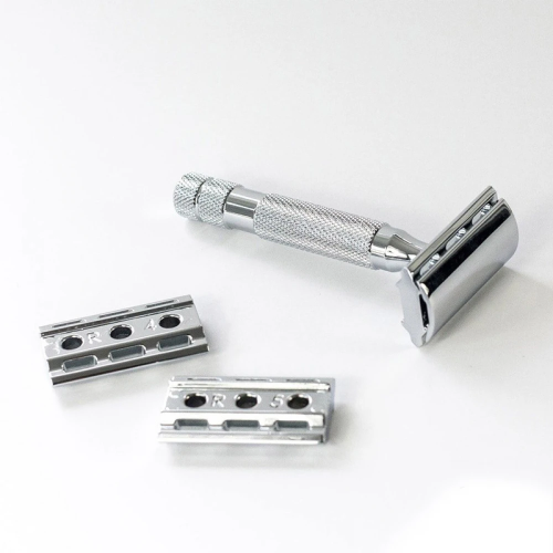 Т-образная бритва Rockwell Razors 6C, белый хром фото 6