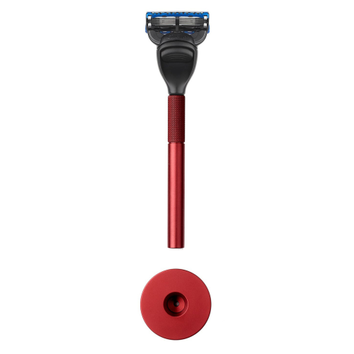 Станок для бритья Bolin Webb Generation Red & Stand с подставкой, система Fusion фото 3