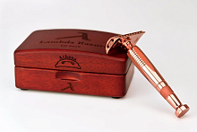 Т-образная бритва с закрытым срезом Lambda Razors Athena Cooper