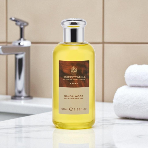 Гель для душа и ванной Truefitt&Hill Sandalwood Bath & Shower Gel, 100 мл фото 2