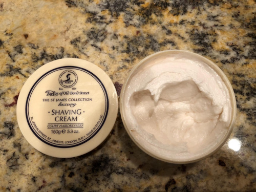Крем для бритья Taylor Of Old Bond Street The St.James Luxury Collection Shaving Cream, 150 гр фото 3