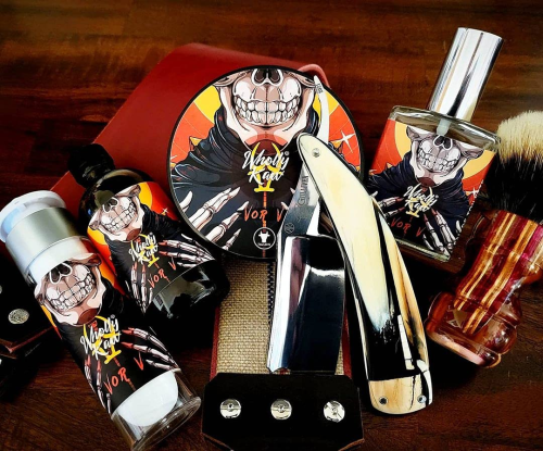 Мыло для бритья Wholly Kaw Vor V Shaving Soap, 114 гр. фото 3