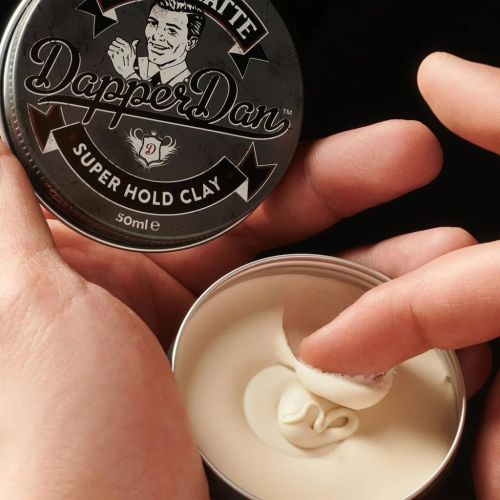 Ультраматовая глина для укладки волос сверхсильной фиксации Dapper Dan Ultra Matte Super Hold Clay, 100 мл фото 3