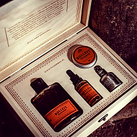 Набор для ухода за бородой и усами Pan Drwal Bulleit Bourbon Beard Kit