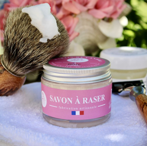 Мыло для бритья Martin de Candre Rose Shaving Soap, 50 гр. фото 3