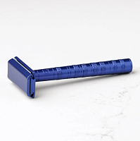Т-образная бритва с закрытым срезом Henson Blue Aluminum Mild