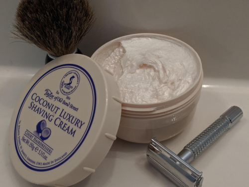 Крем для бритья Taylor Of Old Bond Street Coconut Shaving Cream, 150 гр фото 3