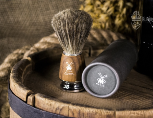 Помазок для бритья Muehle Rytmo 81H220 ясень, барсук фото 3