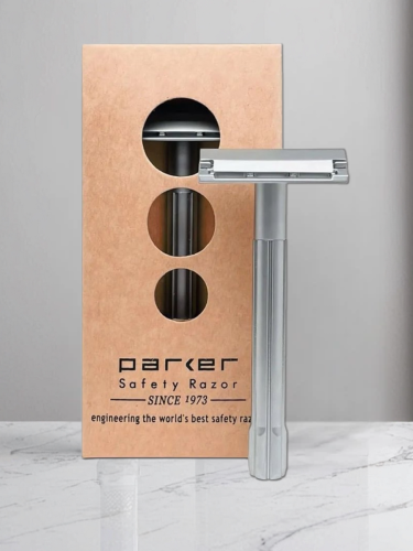 Т-образная бритва односторонняя с закрытым срезом Parker SoloEdge