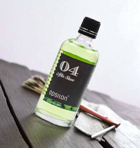 Лосьон после бритья Epsilon Classic Mint After Shave Lotion, 100 мл фото 2