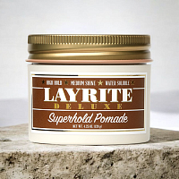 Помада для укладки волос сильной фиксации Layrite Deluxe Superhold Pomade, 120 гр