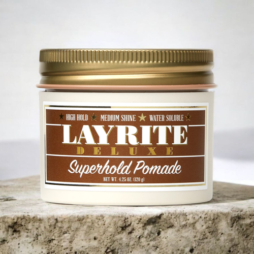 Помада для укладки волос сильной фиксации Layrite Deluxe Superhold Pomade, 120 гр