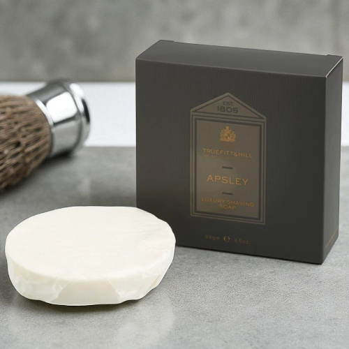Мыло для бритьяTruefitt & Hill Apsley Shaving Soap (сменный блок), 100 гр. фото 2