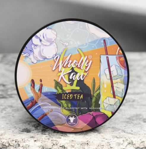 Мыло для бритья Wholly Kaw Iced Tea Shaving Soap, 114 гр.