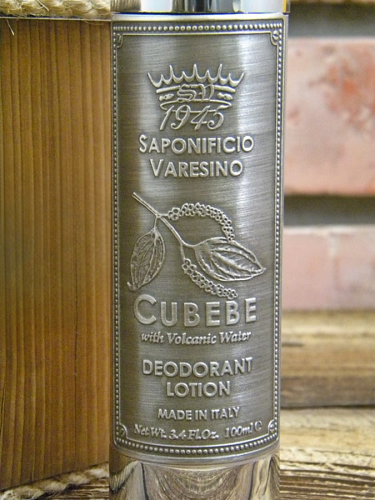 Barber-Jovan.ru - Дезодорант лосьон Saponificio Varesino Cubebe Deodorant Lotion, 100 мл
 фото 2