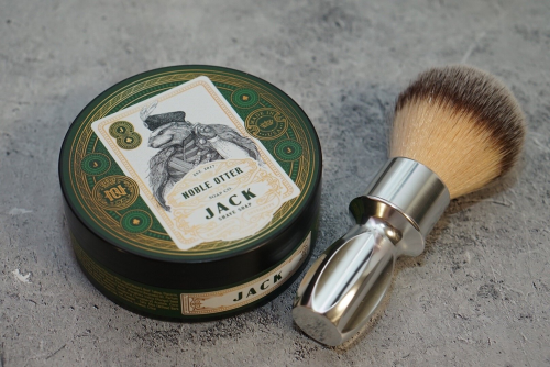Мыло для бритья Noble Otter Jack Shaving Soap, 118 мл фото 4
