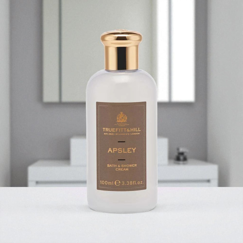 Крем гель для душа и ванной Truefitt&Hill Aplsey Bath & Shower Cream, 100 мл фото 2