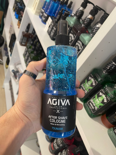 Лосьон после бритья Agiva Tsunami Aftershave Cologne, 400 мл фото 2