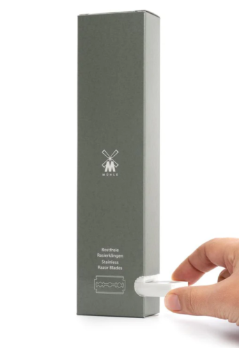 Лезвия для Т-образной бритвы Muehle, 200 шт. фото 5