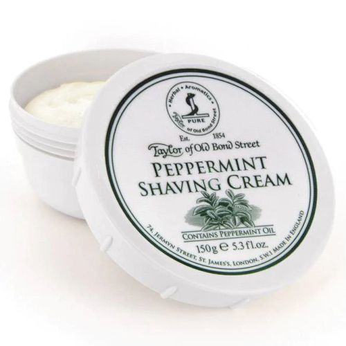 Крем для бритья Taylor Of Old Bond Street Peppermint Shaving Cream, 150 гр фото 3