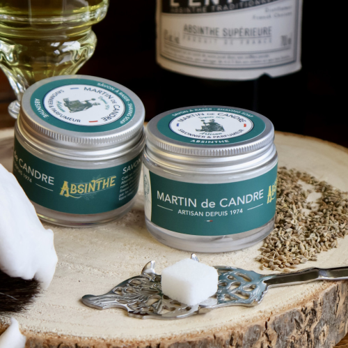 Мыло для бритья Martin de Candre Absinthe Shaving Soap, 50 гр. фото 4