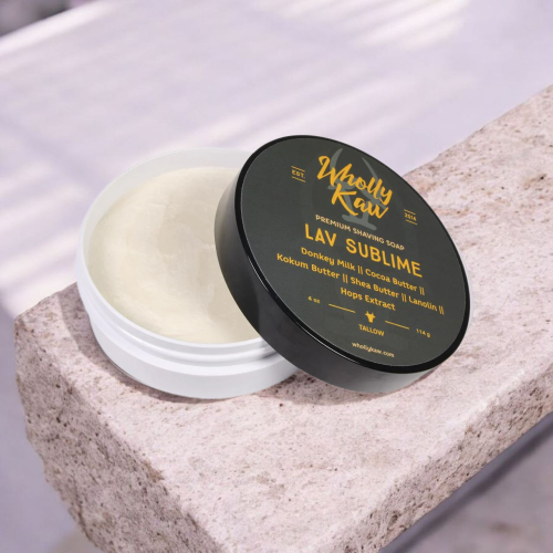 Мыло для бритья Wholly Kaw Lav Sublime Shaving Soap, 114 гр. фото 3