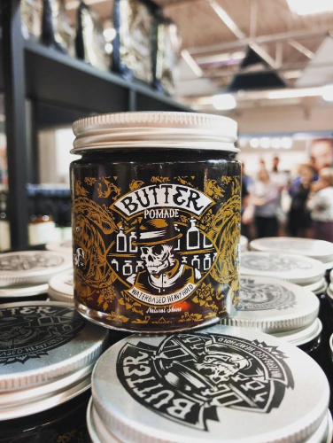 Помада для укладки волос сильной фиксации Pan Drwal Butter Pomade Natural Shine, 120мл фото 2