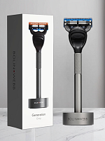 Станок для бритья Bolin Webb Generation Graphite & Stand с подставкой, система Fusion