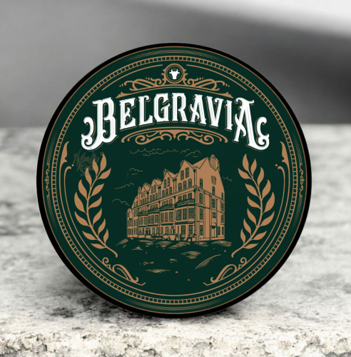 Мыло для бритья Wholly Kaw Belgravia Shaving Soap, 114 гр.