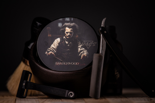 Мыло для бритья HAGS Barberwood Shaving Soap, 114 гр. фото 3