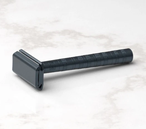 Т-образная бритва с закрытым срезом Henson Aluminum Aggressive Grey