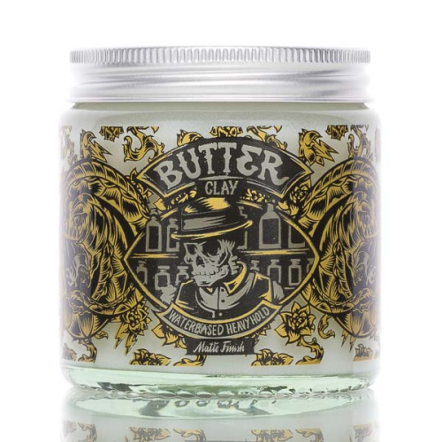 Помада для укладки волос сильной фиксации Pan Drwal Butter Pomade Matte Clay, 120мл фото 6