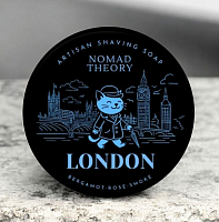 Мыло для бритья Nomad Theory London Shaving Soap, 150 мл