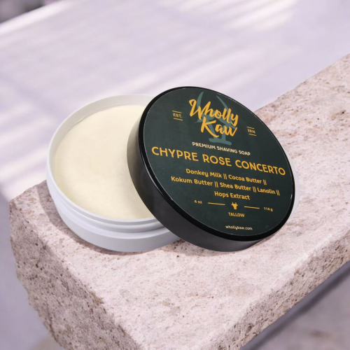 Мыло для бритья Wholly Kaw Chypre Rose Concerto Shaving Soap, 114 гр. фото 3