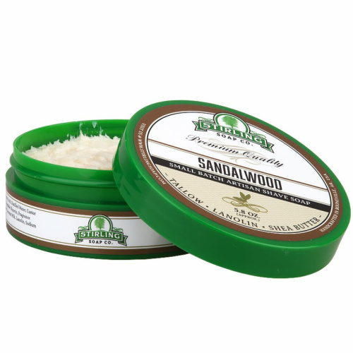 Barber-Jovan.ru - Мыло для бритья Stirling Sandalwood, 170 мл
 фото 3