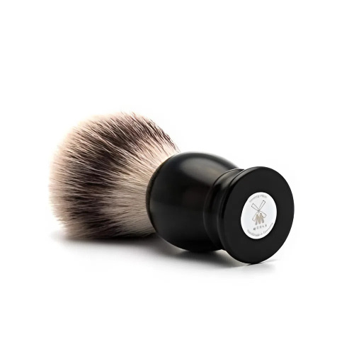 Помазок для бритья Muehle Silvertip Fibre смола, синтетика (узел M) фото 2