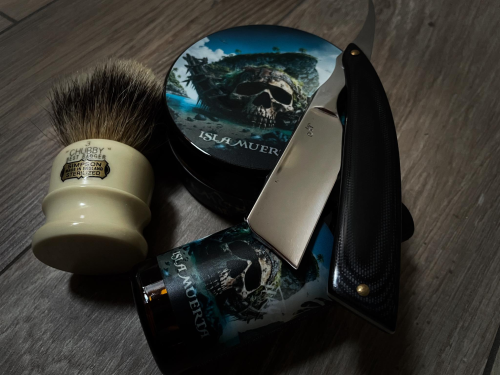 Мыло для бритья HAGS Isla Muerta Shaving Soap, 114 гр. фото 3