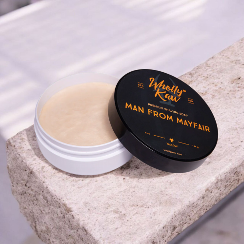 Мыло для бритья Wholly Kaw Man from Mayfair Shaving Soap, 114 гр. фото 3