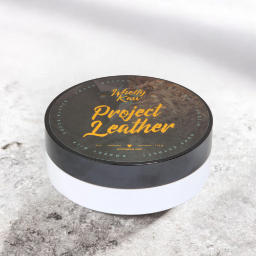 Мыло для бритья Wholly Kaw Project Leather Shaving Soap, 114 гр. фото 2