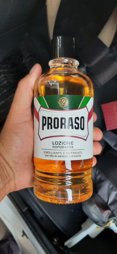 Лосьон после бритья Proraso Red After Shave Lotion с сандалом и маслом ши, 400 мл фото 3