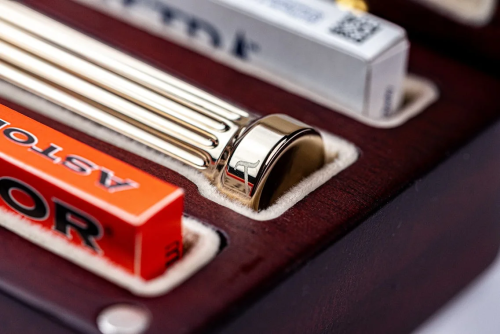 Т-образная бритва с открытым срезом Lambda Razors Ares v2 Bronze фото 5