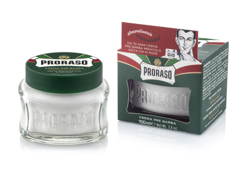 Крем перед бритьем Proraso Green Pre-Shaving Cream с ментолом и эвкалиптом, 100 мл фото 3