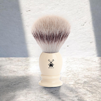 Помазок для бритья Muehle Silvertip Fibre смола, синтетика (узел М)