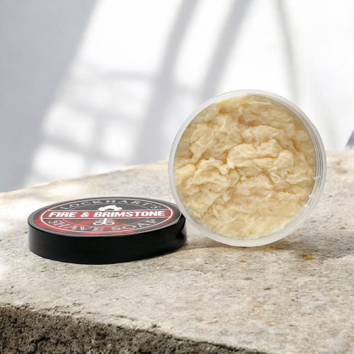 Мыло для бритья Lockhart's Fire & Brimstone Shave Soap, 113 гр. фото 3